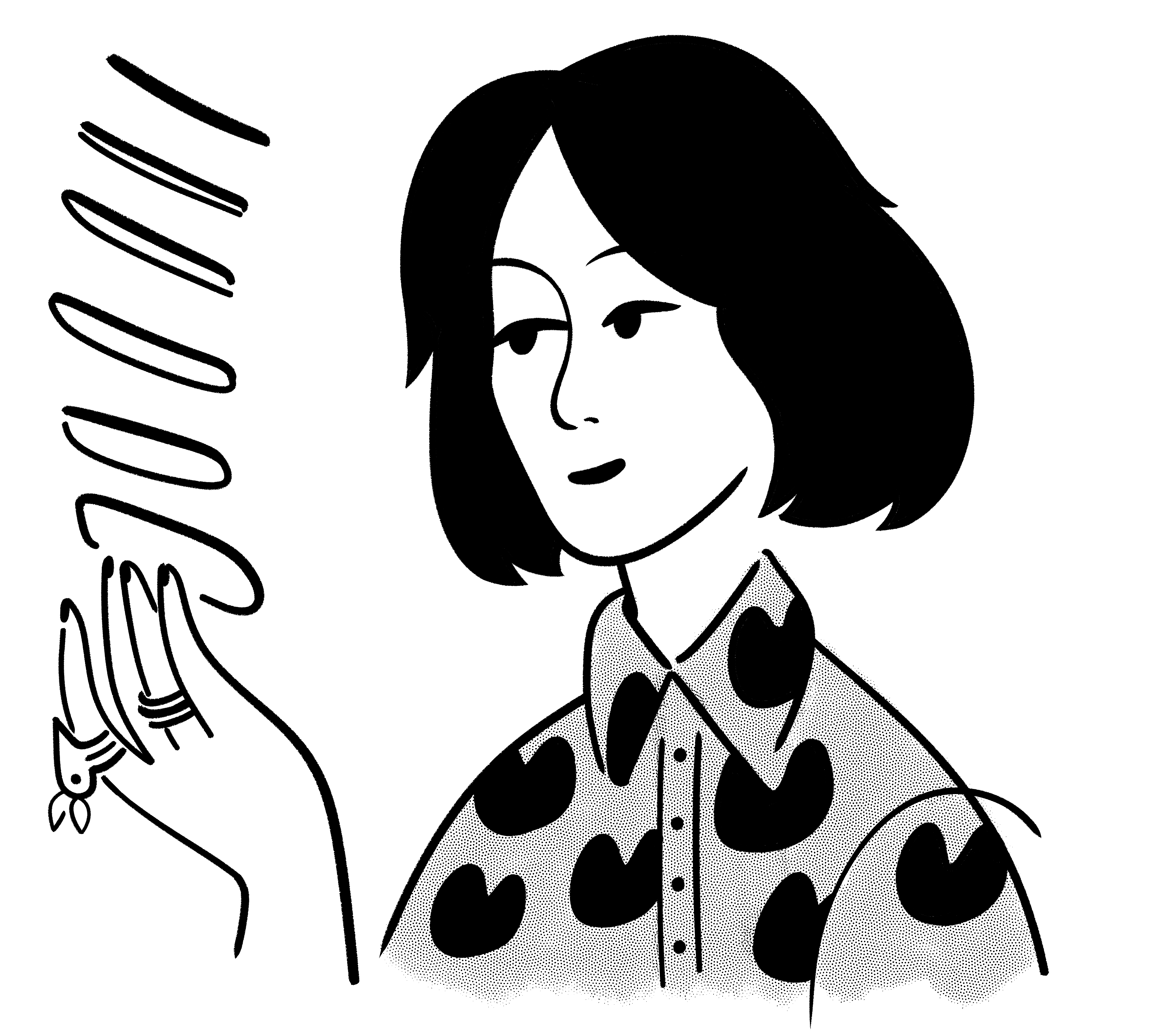 An illustration of May-Li Khoe.