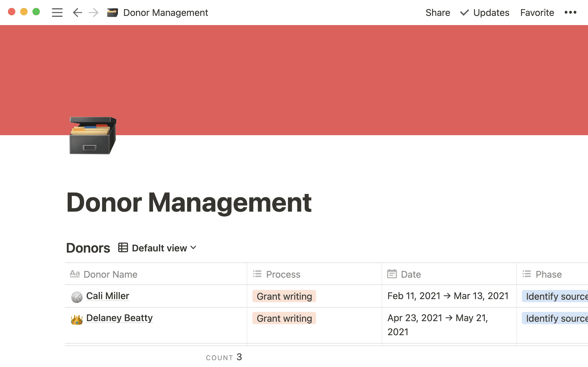 Template - Nonprofit job board - Desktop