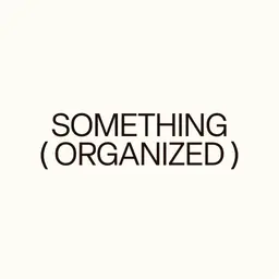 A profile image of Something Organized